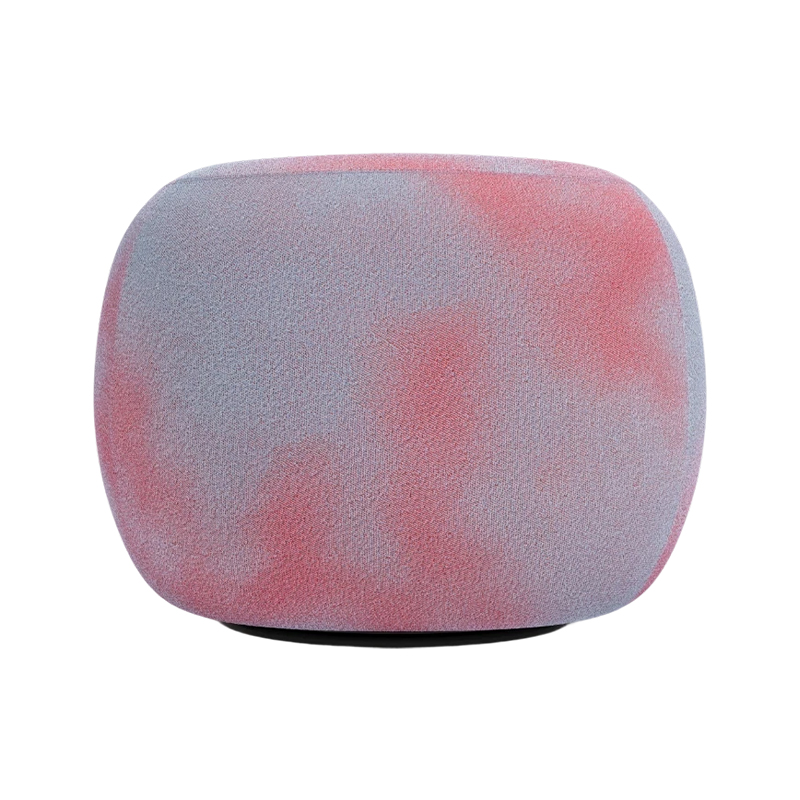 How can the color matching of pumpkin chair create a festive atmosphere or a specific space style?