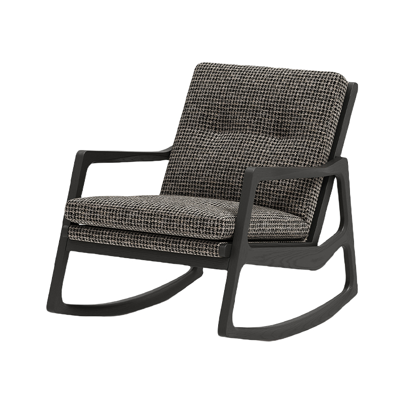 Enjoying the Moment: Italian Minimalist Rocking Chair
