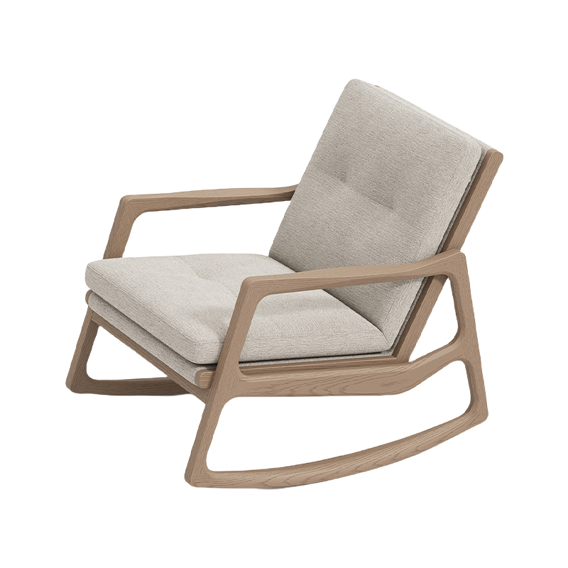 Enjoying the Moment: Italian Minimalist Rocking Chair