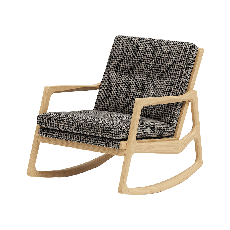 Enjoying the Moment: Italian Minimalist Rocking Chair