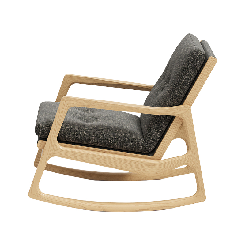 Enjoying the Moment: Italian Minimalist Rocking Chair