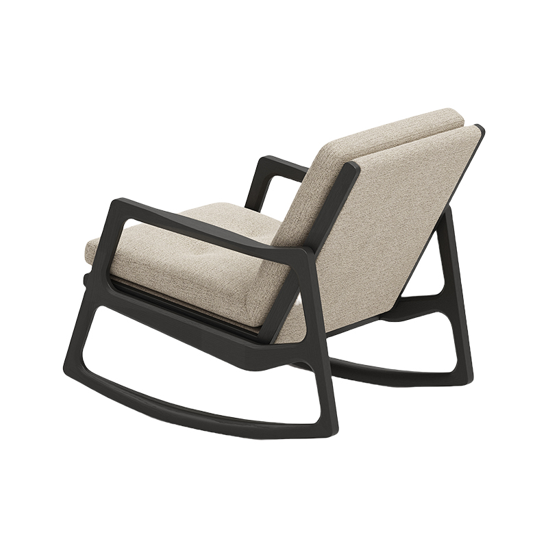 Enjoying the Moment: Italian Minimalist Rocking Chair