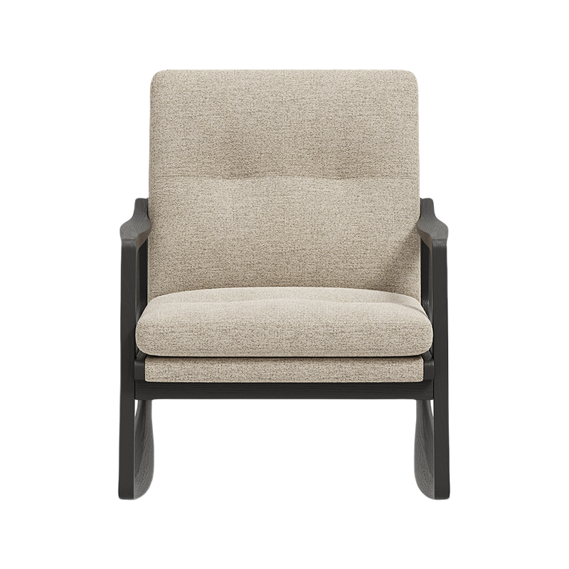 Enjoying the Moment: Italian Minimalist Rocking Chair