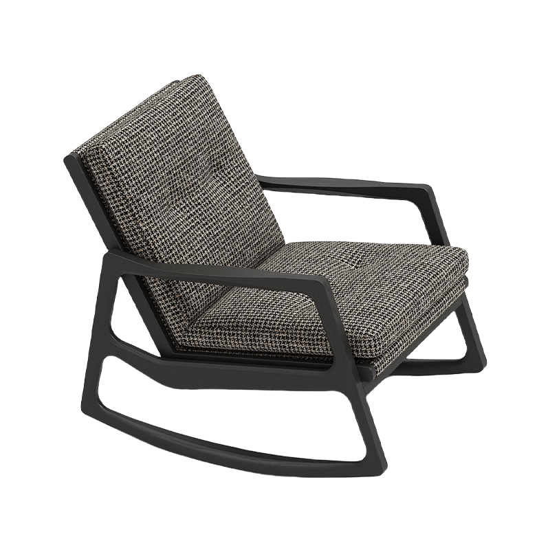 Enjoying the Moment: Italian Minimalist Rocking Chair