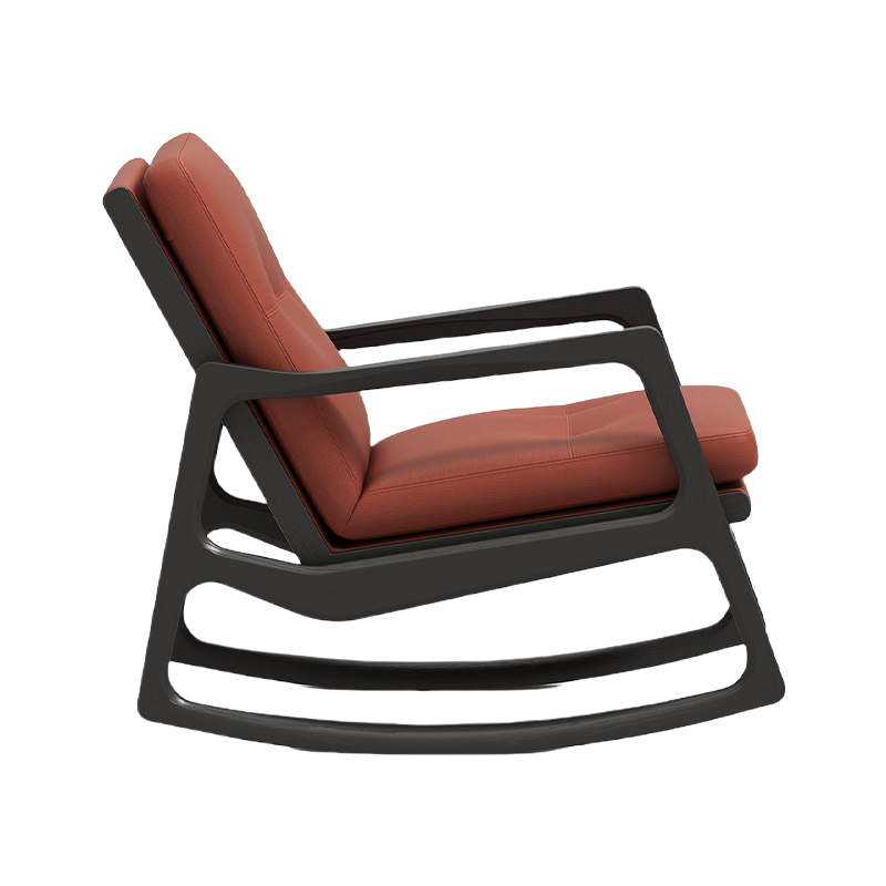 Enjoying the Moment: Italian Minimalist Rocking Chair