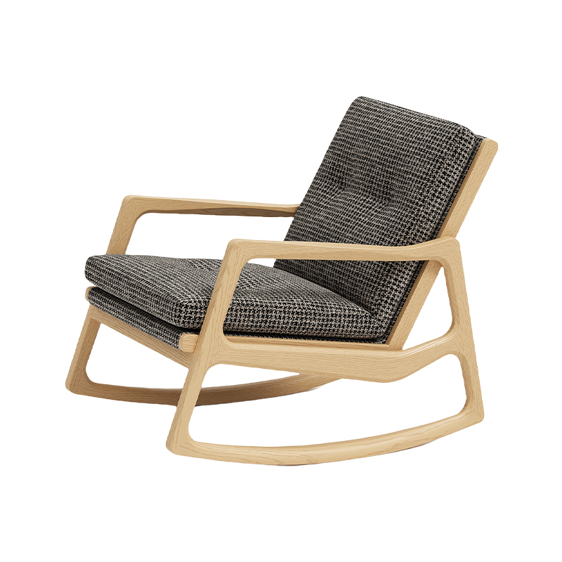 Enjoying the Moment: Italian Minimalist Rocking Chair
