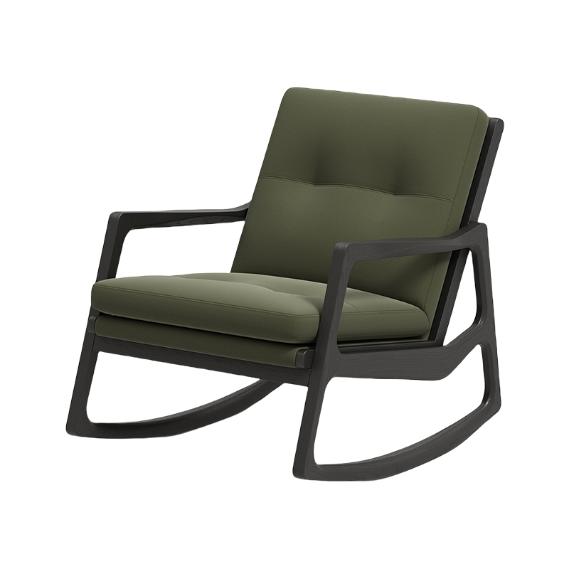 Enjoying the Moment: Italian Minimalist Rocking Chair