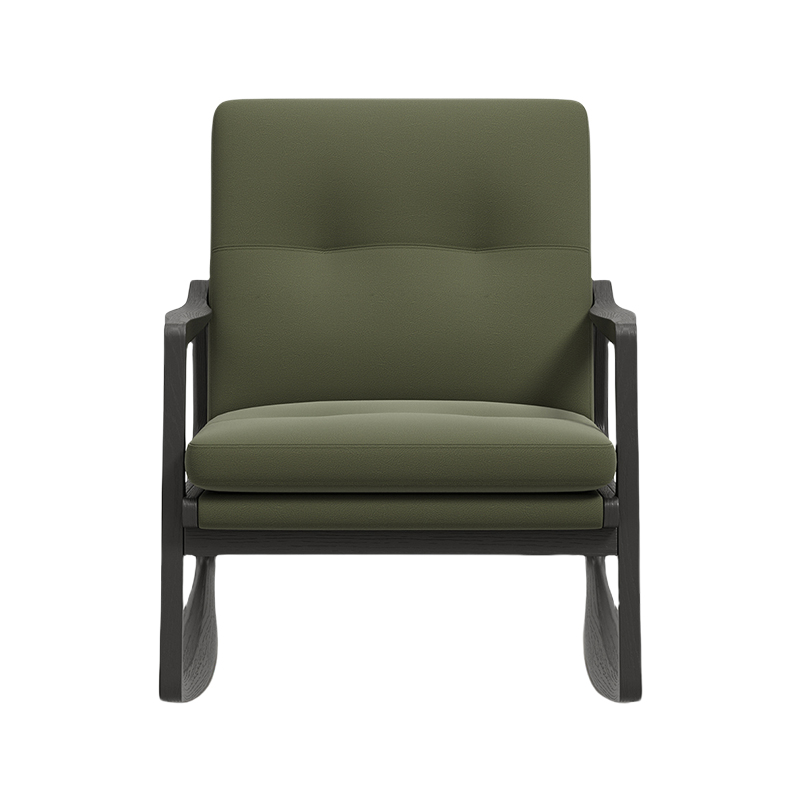 Enjoying the Moment: Italian Minimalist Rocking Chair