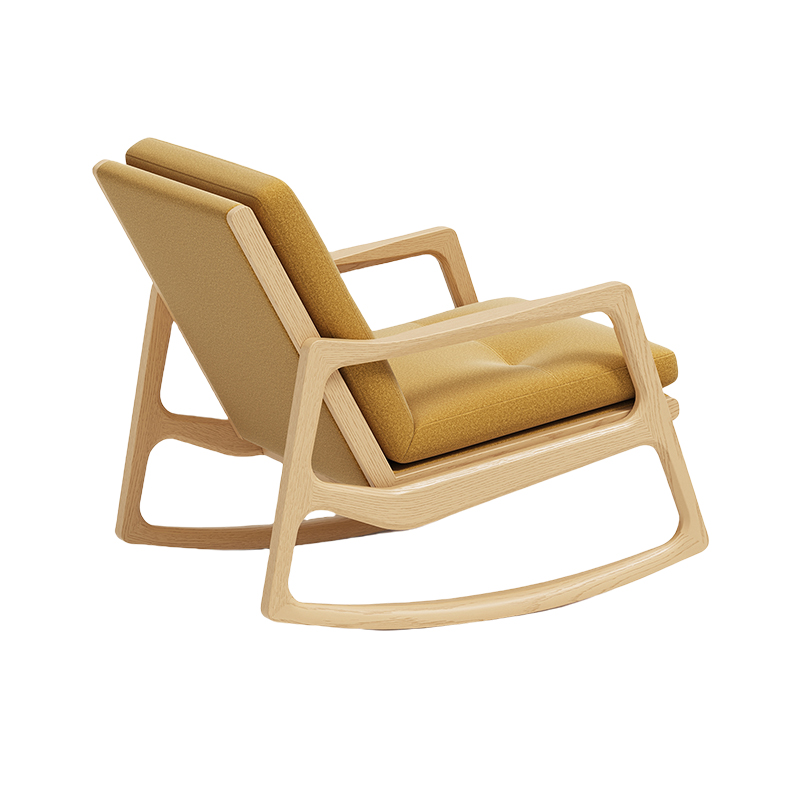 Enjoying the Moment: Italian Minimalist Rocking Chair