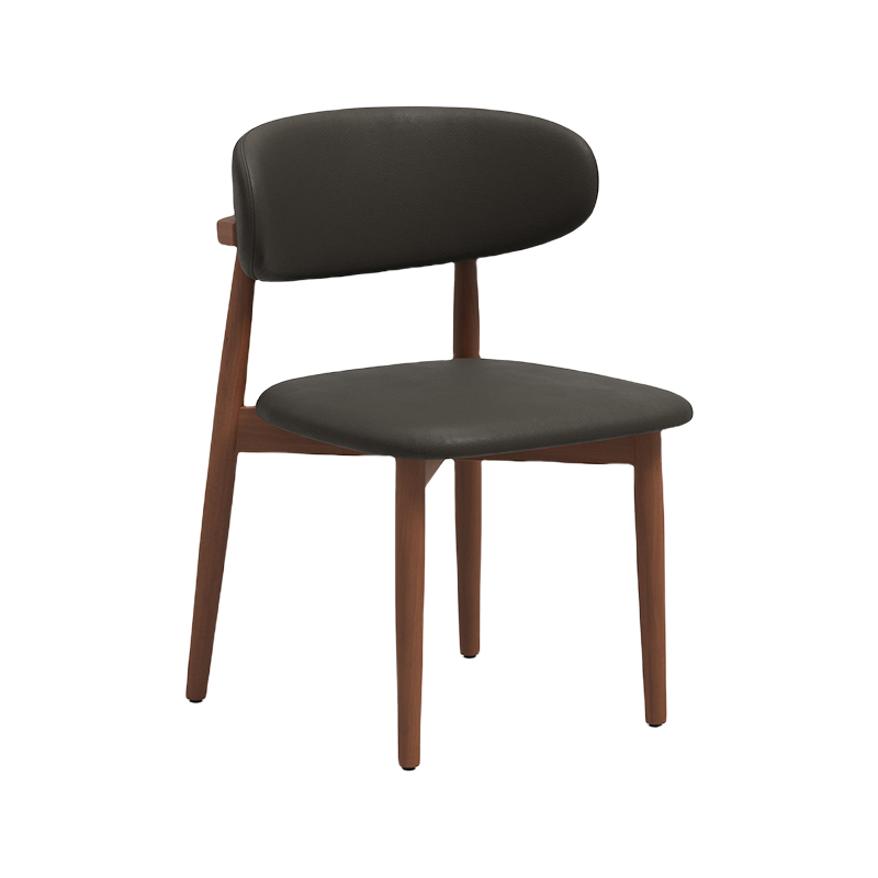 The Pissarro Dining Chair, with its Simple Yet Elegant Design, Features a Solid Ash Wood Frame.