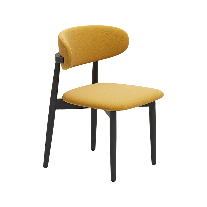 The Pissarro Dining Chair, with its Simple Yet Elegant Design, Features a Solid Ash Wood Frame.