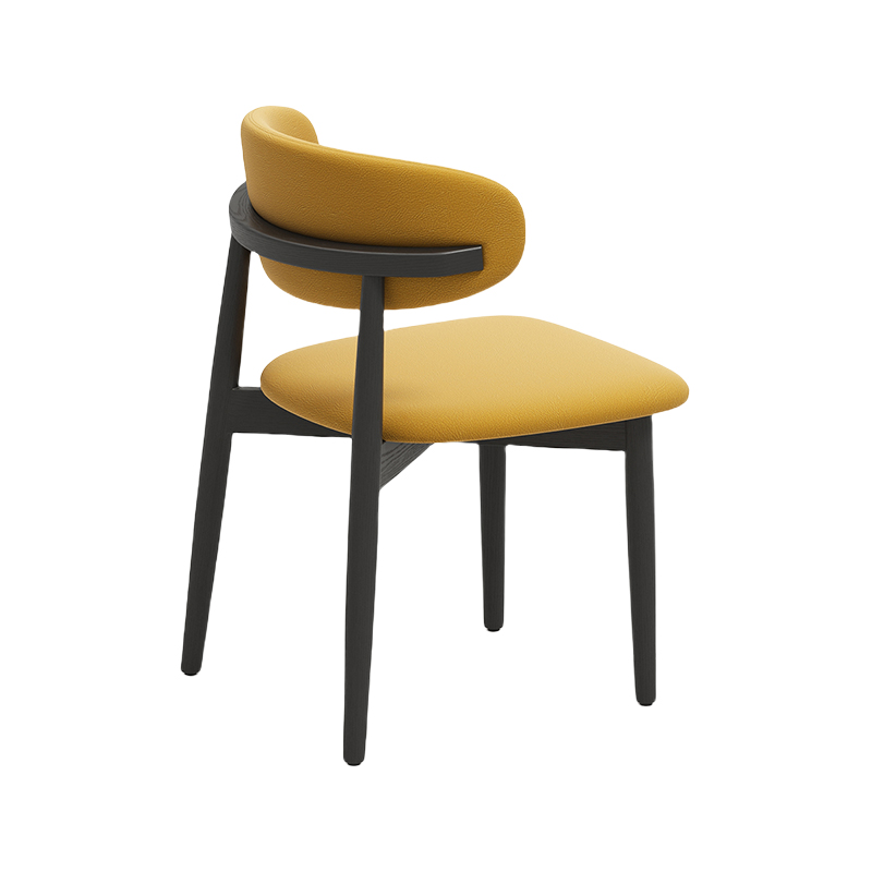 The Pissarro Dining Chair, with its Simple Yet Elegant Design, Features a Solid Ash Wood Frame.