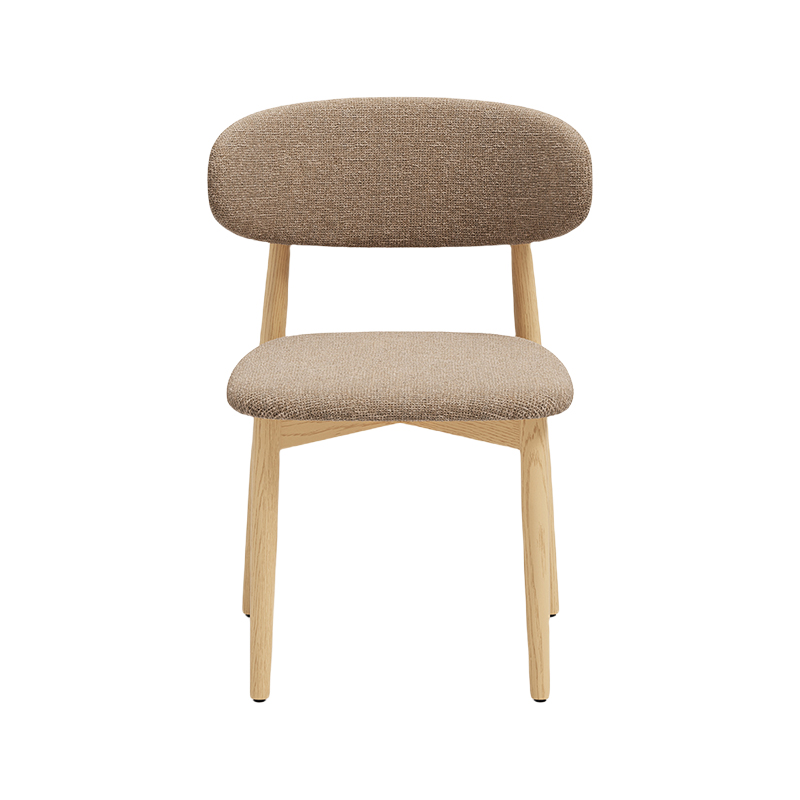 The Pissarro Dining Chair, with its Simple Yet Elegant Design, Features a Solid Ash Wood Frame.