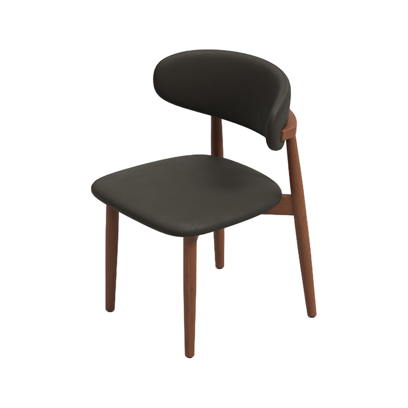 The Pissarro Dining Chair, with its Simple Yet Elegant Design, Features a Solid Ash Wood Frame.